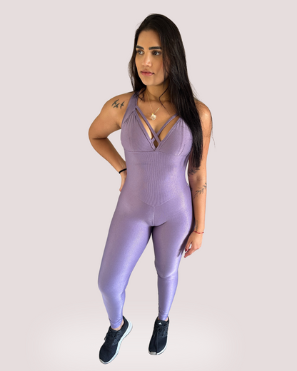 Macacão Gigi Aveludado Larune Fit